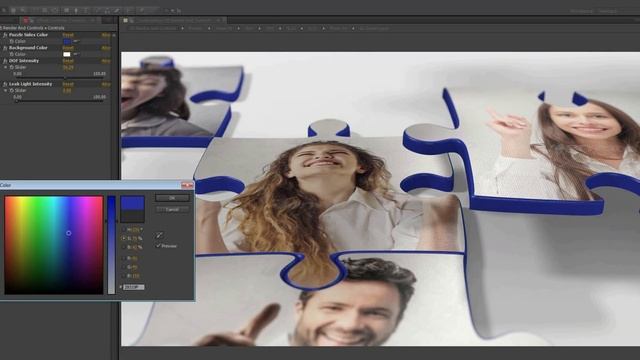 Videohive - Mosaic Puzzle Photo Reveal смотреть онлайн