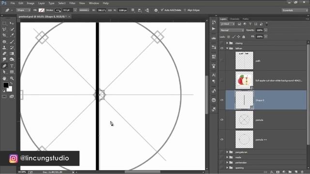 DAILY DESIGN 09 - Belajar Pen tool Photoshop - Buka2an Rahasia Pen Tool Photoshop смотреть онлайн