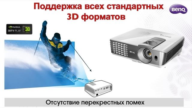 HD-Видео. Новые проекторы BenQ W1070+ и W1080ST+ для домашнего беспроводного кинотеатра смотреть онлайн