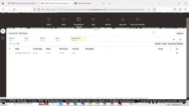 Webinar of Oracle FCCs Advance Features | Advanced Consolidation Rules смотреть онлайн