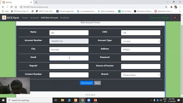 Basic Banking System | The Sparks Foundation | #GRIPNOV20 | Web Development Intern | Souvik Roy смотреть онлайн