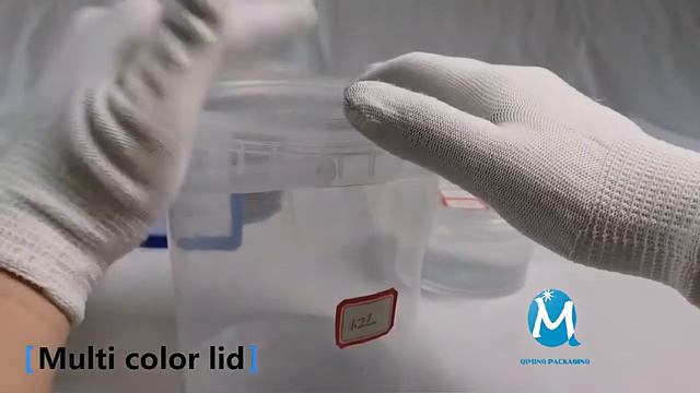 Plastic clear buckets made of 100% new PP material смотреть онлайн
