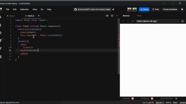 React Tutorial 46 - Introduction to Refs in React смотреть онлайн