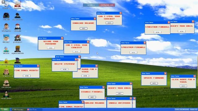 ОШИБКА WINDOWS XP В ROBLOX смотреть онлайн