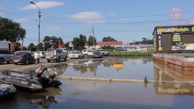Сегодня во второй половине дня ситуация с паводком в округе начала стабилизироваться смотреть онлайн