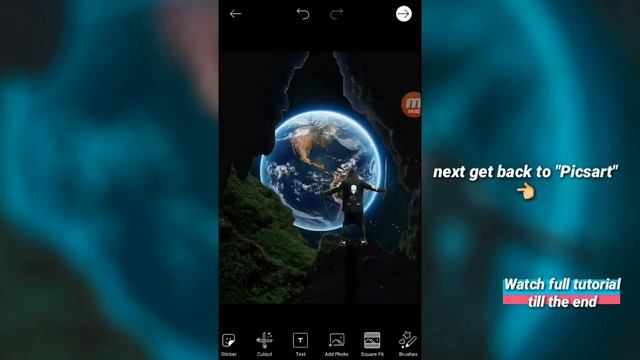 Visual Galaxy Editing | how to make Amazing Galaxy Visual Art | Picsart tutorial 2018 смотреть онлайн
