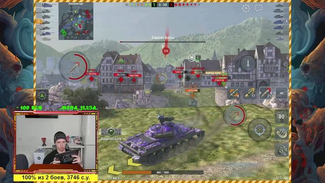 КИБЕРСПОРТСМЕНЫ ИЗ 7STAR @boec_sniper228 и SABOTAGE ВЫШЛИ В РАНДОМ НАГИБАТЬ !!! | Tanks Blitz