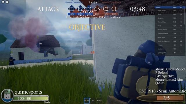 Roblox WAR | BRITAIN ENTRENCHED - A0.52 ALPHA | смотреть онлайн