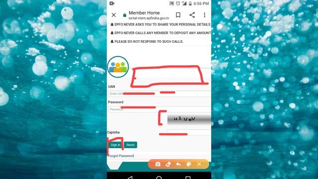 Invalid username or password // bata raha hai to keya kare // UAN पीएफ नंबर गलत बता रहा है क्या करे смотреть онлайн