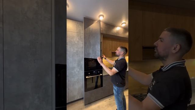 Красивая кухня в стиле Лофт смотреть онлайн