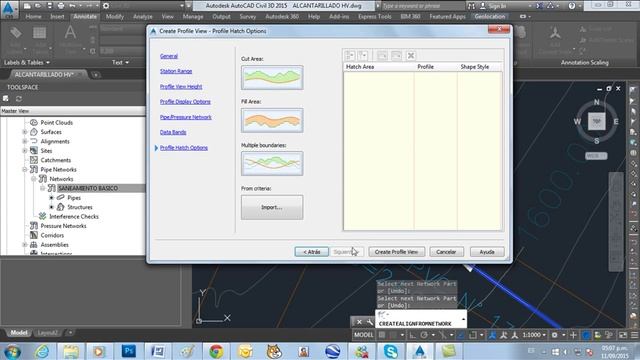 Autocad Civil 3D 2018 Plantilla Diseño Alcantarillado y Conexiones Domiciliarias смотреть онлайн