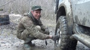 Уаз Патриот серия 49 9 Замена полуоси в лесу