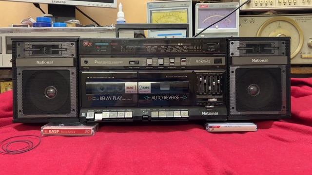 National Panasonic RX-CW43. Крут? смотреть онлайн