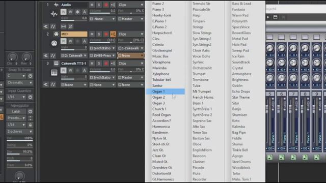 MIDI set up in Cakewalk смотреть онлайн