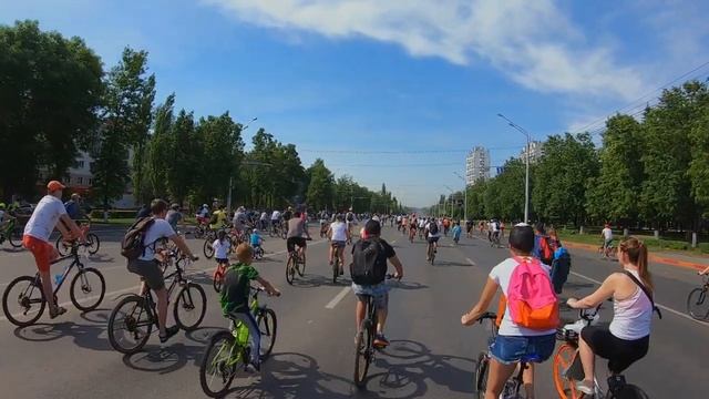 ДТВ 2021 Уфа (День тысячи велосипедистов) от первого лица. смотреть онлайн