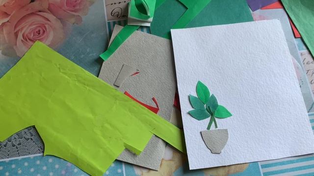 Аппликация растений смотреть онлайн