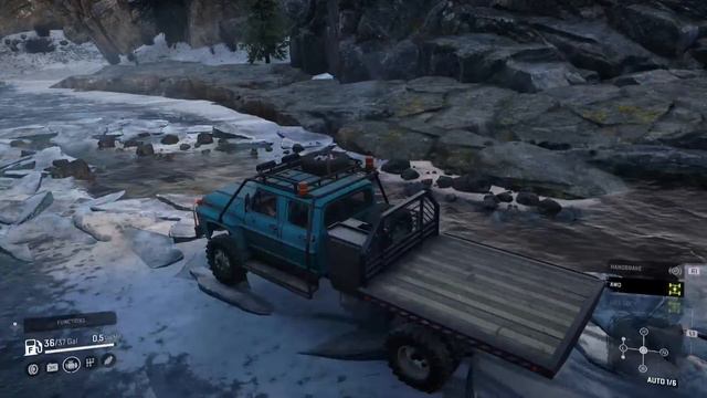 Playing Snowrunner Online смотреть онлайн