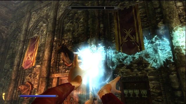 Skyrim - Frostbite - Novice Destruction Magic Spell смотреть онлайн