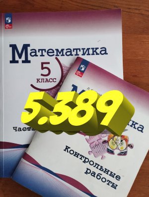 математика 5 класс номер 5.389