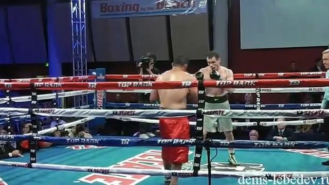 02.04.2016. Заключительный раунд крайнего боя Егор Мехонцев-Виктор Барраган.Россия вперед!!!!! смотреть онлайн