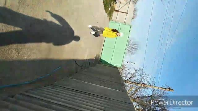 Едем в село к бабушке. Играем с сестрой в футбол.