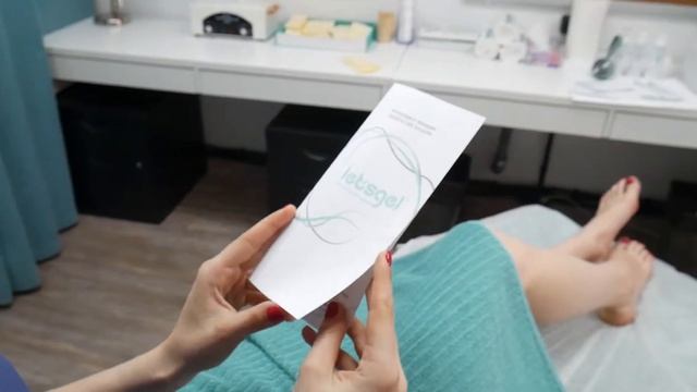 Процесс эпиляции продуктами Let's gel смотреть онлайн