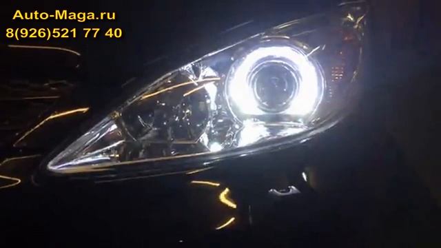 Установка би-ксеноновых линз Toyota Camry V30