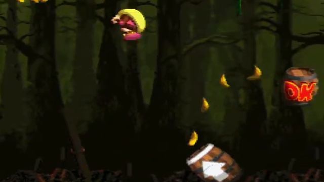 SNES Donkey Kong Country 2 Two Player Team Play смотреть онлайн