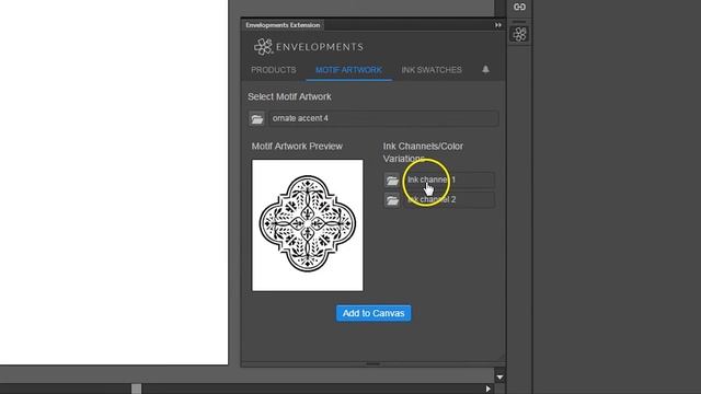 Envelopments Extension for Adobe Illustrator CC - Motif Artwork Panel Basics смотреть онлайн