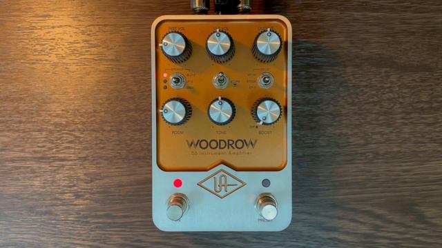 Universal Audio UAFX WOODROW '55 Instrument Amplifier | Pedal Demo | No Talking смотреть онлайн