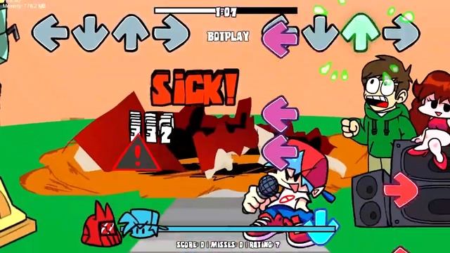 Friday Night Funkin' - MONSTER BOT VS EDDM MATT & BF || LEMON DEMON BOT OVER TORDBOT || EDDSWORLD | смотреть онлайн