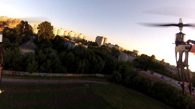 Хабаровск видео с борта квадрокоптера [Quadrocopter] смотреть онлайн