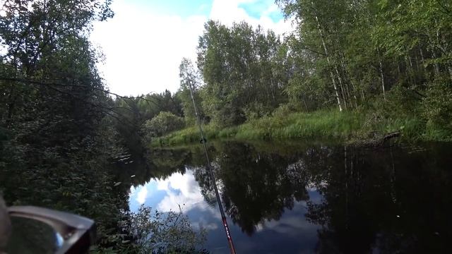 ПОХОДЫ: ночёвка в избе, рыбалка на Южной Яде на спиннинг. смотреть онлайн