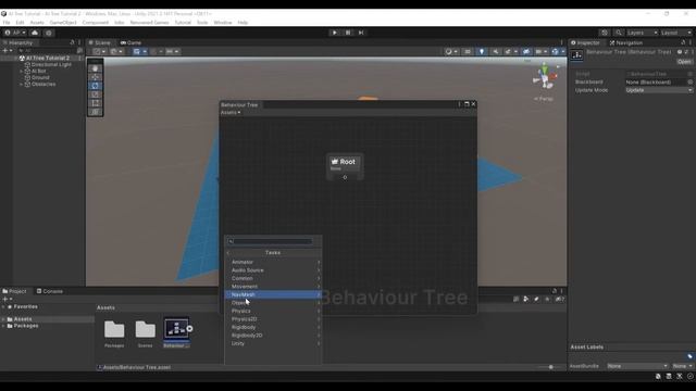 AI Tree | Basic Concepts | Unity Behavior Tree смотреть онлайн