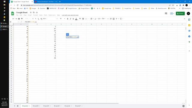 How to Unique With no Blank Cell on Google Sheet смотреть онлайн