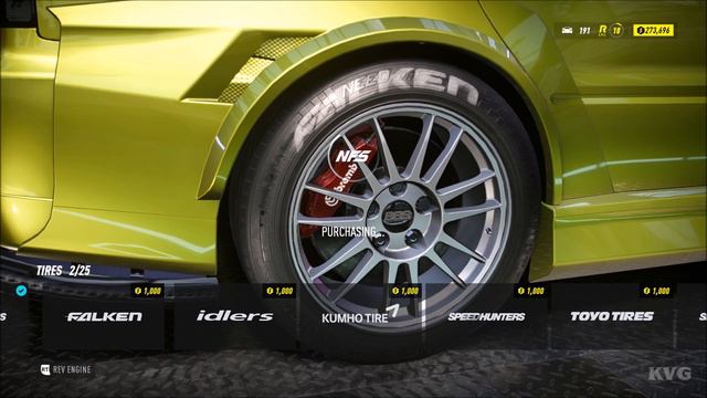 Need for Speed Heat - Mitsubishi Lancer Evolution IX 2007 - Customize | Tuning Car HD смотреть онлайн