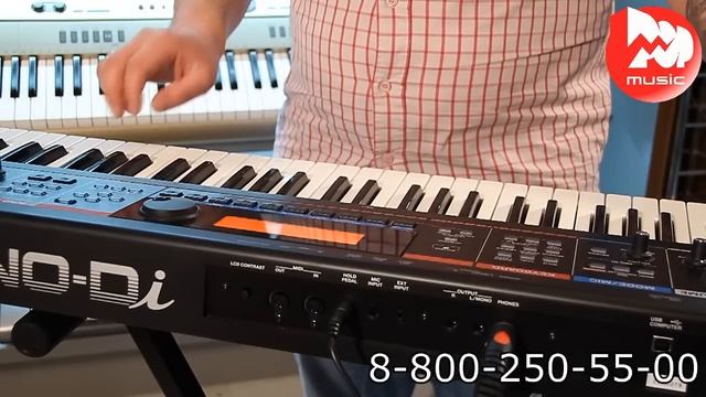 Синтезатор ROLAND JUNO-DI смотреть онлайн