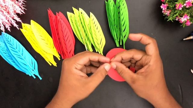 Christmas Wreath Making ???| Christmas Decoration Ideas | Paper Wreath Making смотреть онлайн