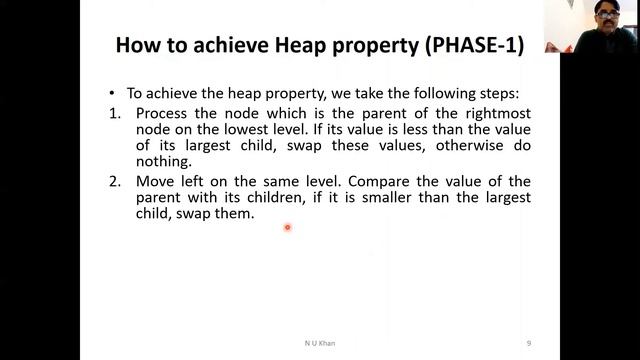 Heap Sort Algorithm explanation with example смотреть онлайн