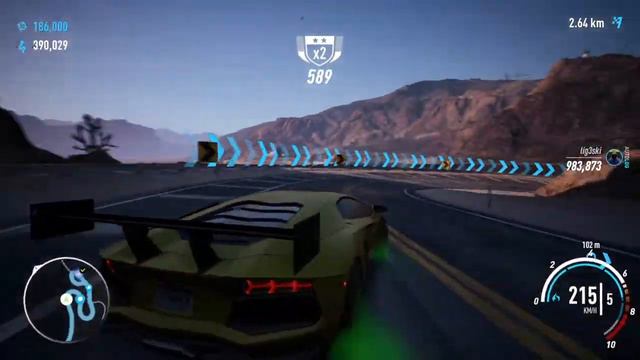 Beating Autolog Records In NFS PAYBACK смотреть онлайн
