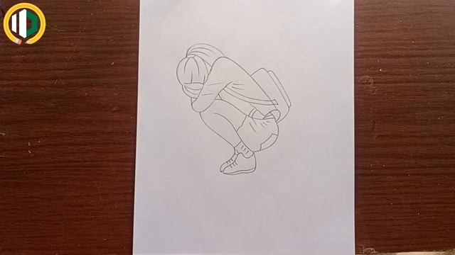 Cute school girl pencil sketch ||open the school girl crying|| Bad girl Drawing - Insta Drawing смотреть онлайн