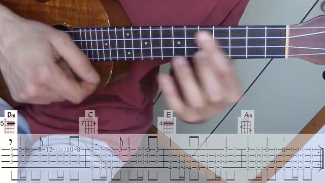 TETRIS { tuto ukulélé - instrumental / fingerstsyle / tabs } смотреть онлайн