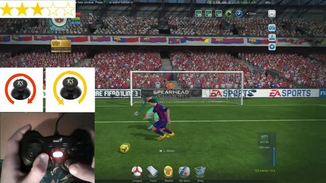 FIFA Online 3 - All skills tutorial/Gamepad смотреть онлайн