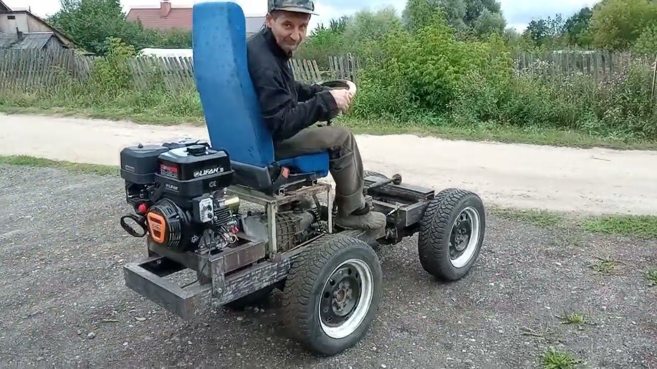 Он чуть не выкинул меня из кресла ( фронтальный погрузчик первые ходовые испытания) смотреть онлайн