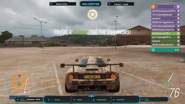 Forza Horizon 4 #Live "Ford Capri FE Giveaway! / New Game Mode : Ride Or Diee" Open Lobby смотреть онлайн