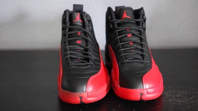 2016 VS 1997 Air Jordan XII Black & Red "Bred" "Flu Games" Comparison смотреть онлайн