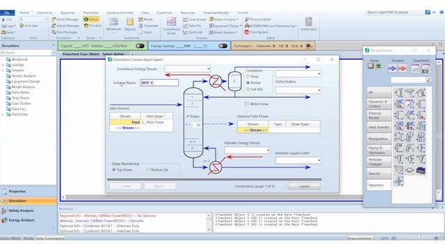 STEADY-STATE DISTILLATION MODELLING USING ASPEN HYSYS смотреть онлайн