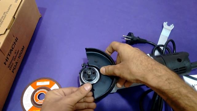 Hitachi Disc Grinder PDA-100M Unboxing Review.. смотреть онлайн