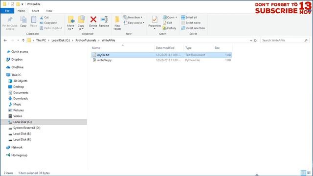 Python Tutorials - Writing to a File, Overwriting and also Appending смотреть онлайн