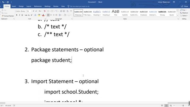 Java Tutorial: 2. Basic Structure of Java Program смотреть онлайн